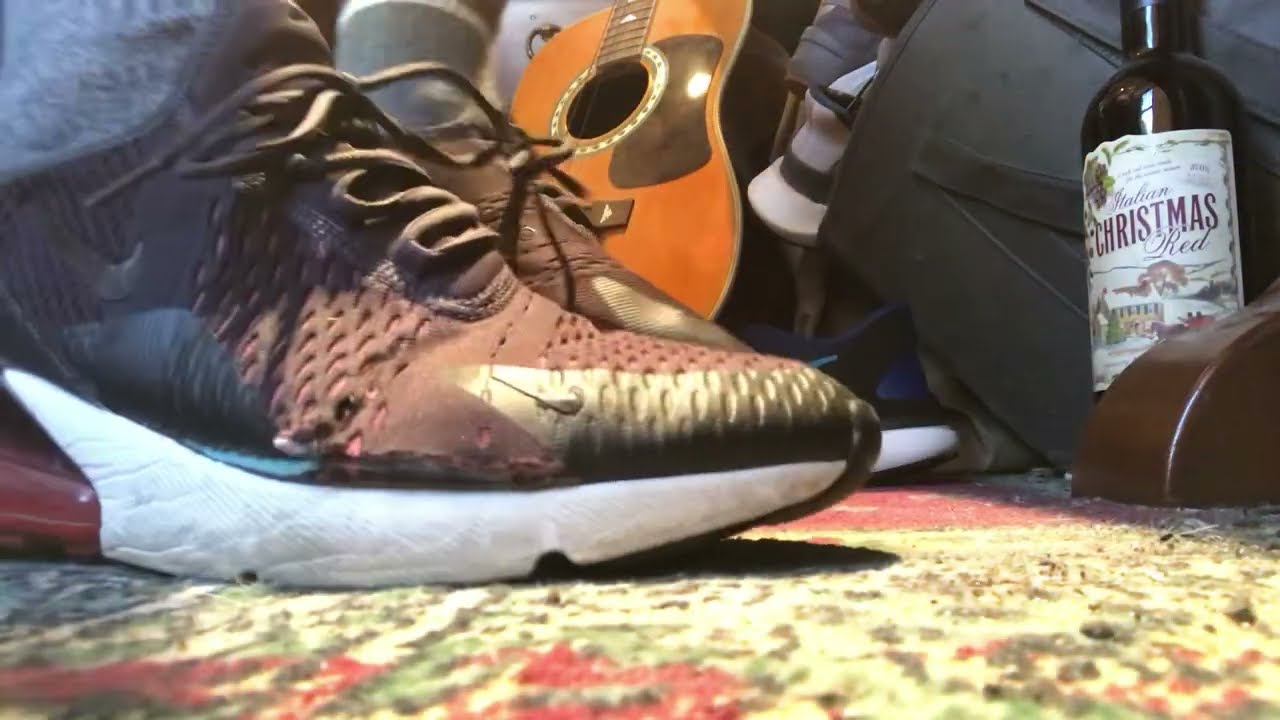 My Nike Air Max 270 Running Shoes - Dying To Get Out Of My Office In 1 Piece. It Didn’t End That Way