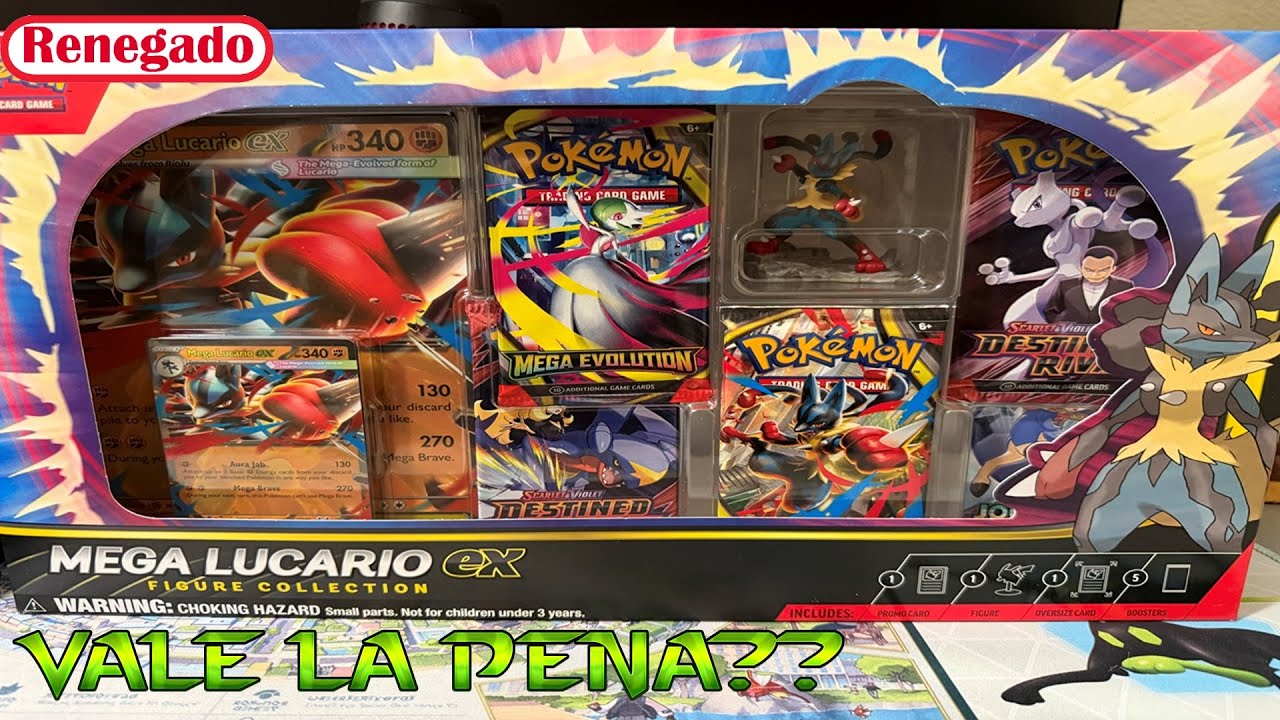 Valio La Pena La Mega Lucario ex Figure Collection?? - Pokemon TCG