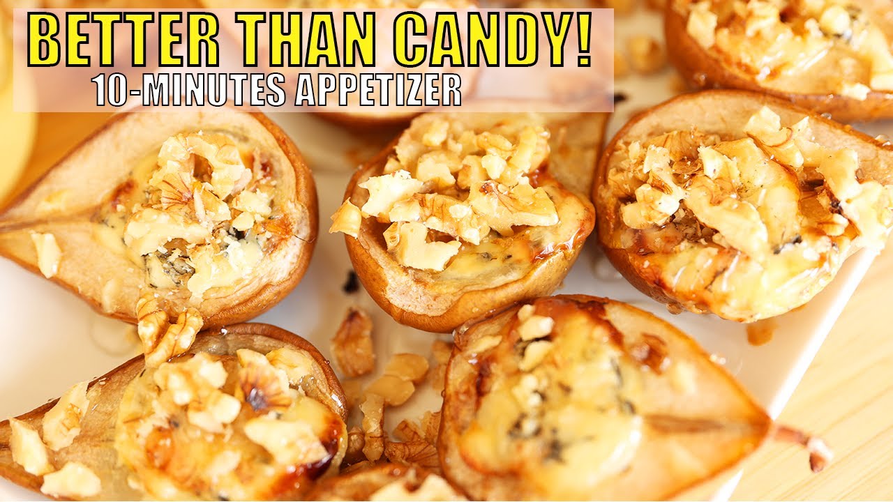 Forget the Cheese Board! 🍐 Try These Roasted Pears & Blue Cheese