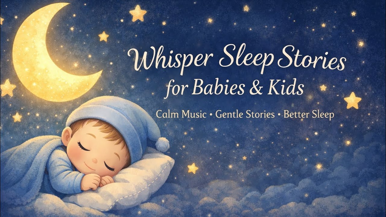 Gentle Whisper for Baby Sleep 👶 Calm Bedtime Story for Deep, Safe Sleep