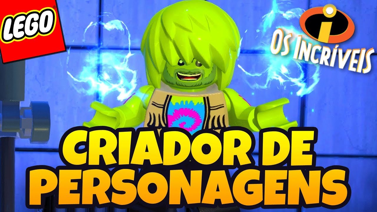 LEGO OS INCRÍVEIS (Parte 03) - O CRIADOR DE PERSONAGENS E DORY, DE PROCURANDO NEMO