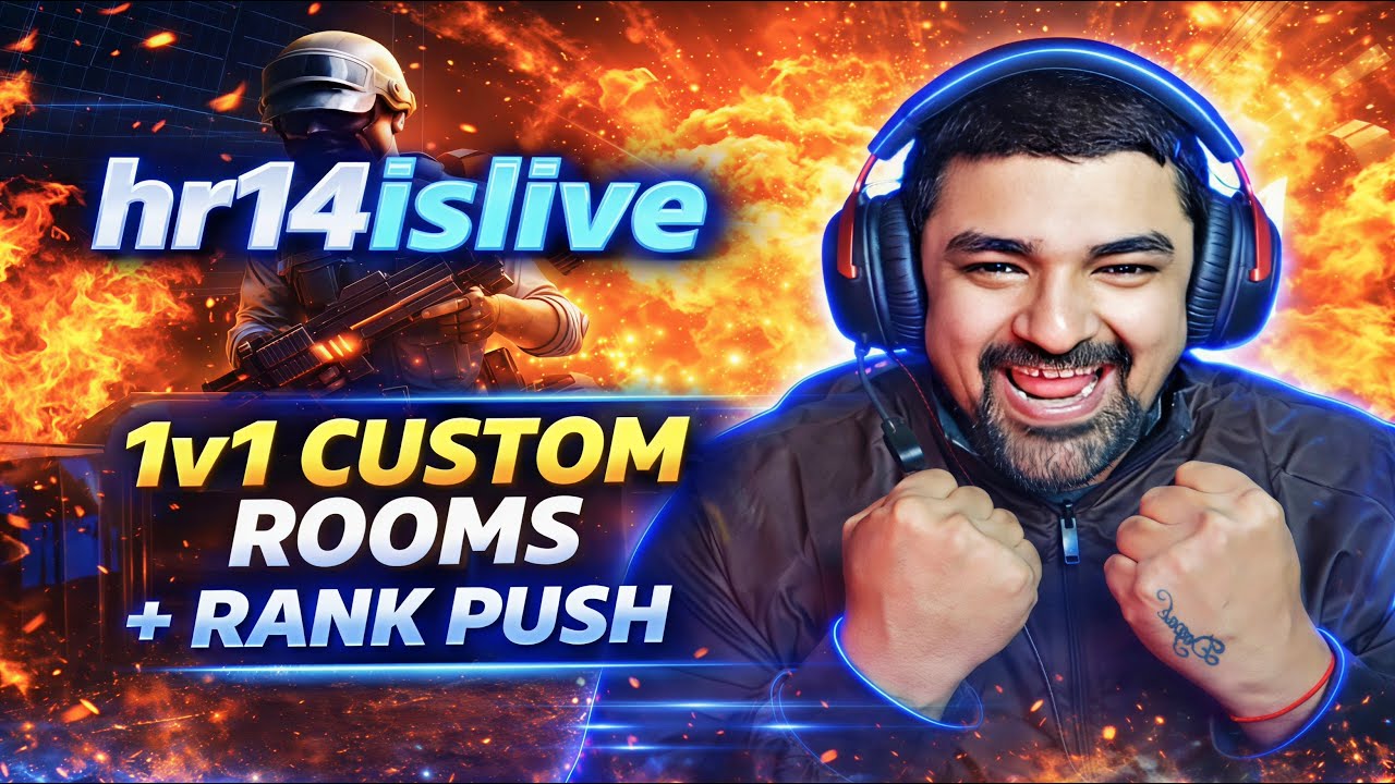 Who’s Next?🔥 1v1 CUSTOM + Rank Push Tonight!🎧 