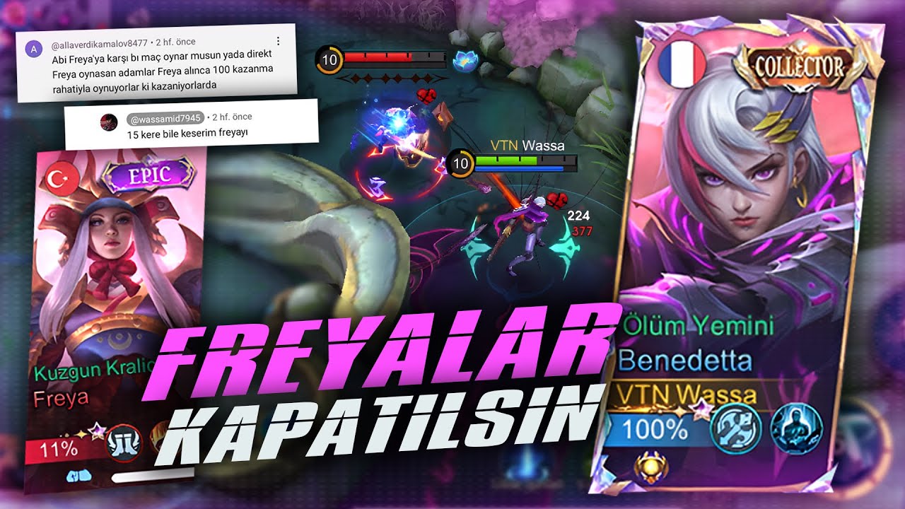 BEKLENEN BENEDETTA VİDEOSU / ERKEN OYUNU PARÇALADIM / MLBB