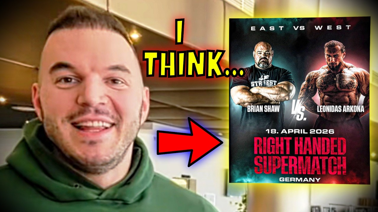 Ermes Gasparini PREDICTS Brian Shaw VS LEONIDAS...