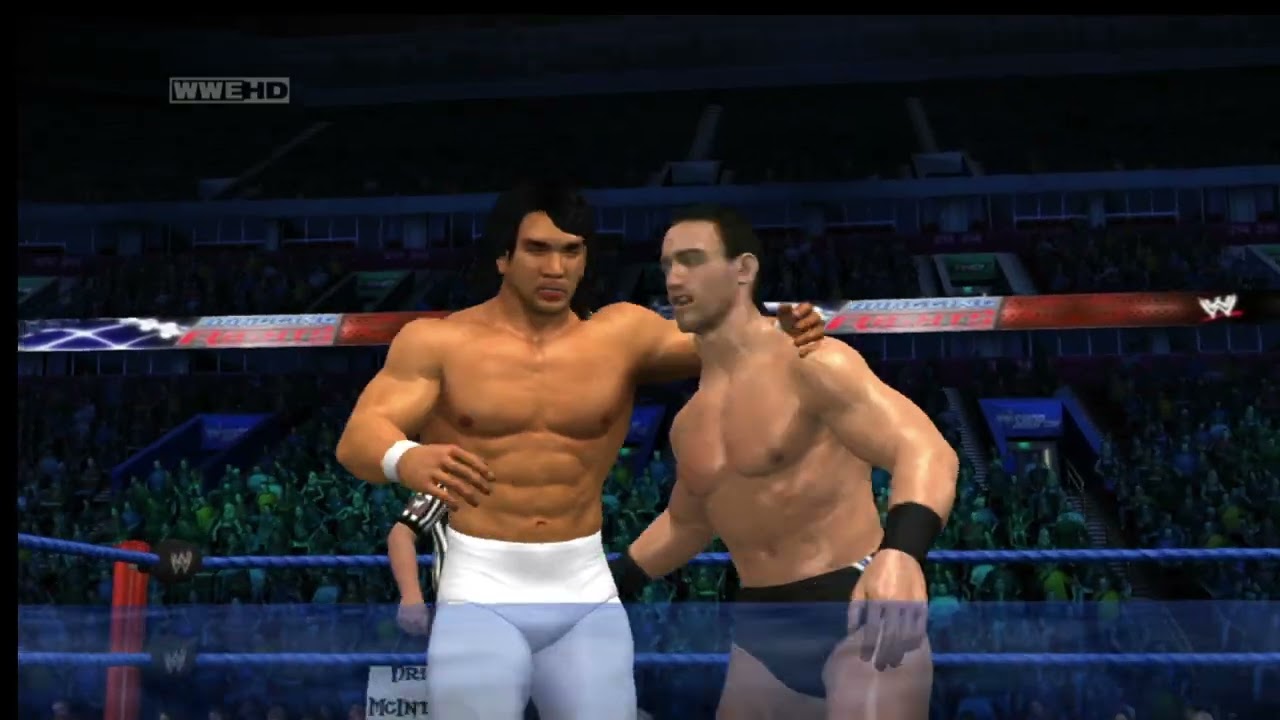 WWE Smackdown vs Raw 2011 - PS3 Gameplay - Drew McIntyre vs Ricky Steamboat