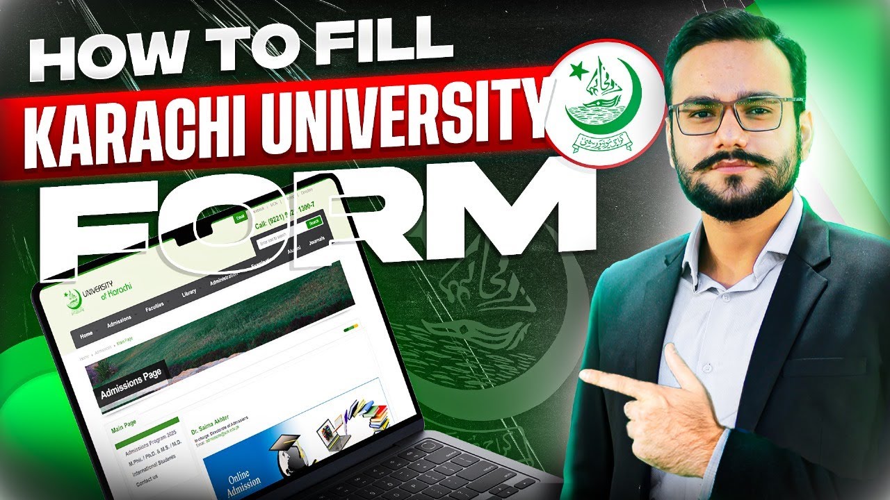 How to Fill Karachi University Form | Karachi University Admission Form Guide | KU 2025 Form Guide