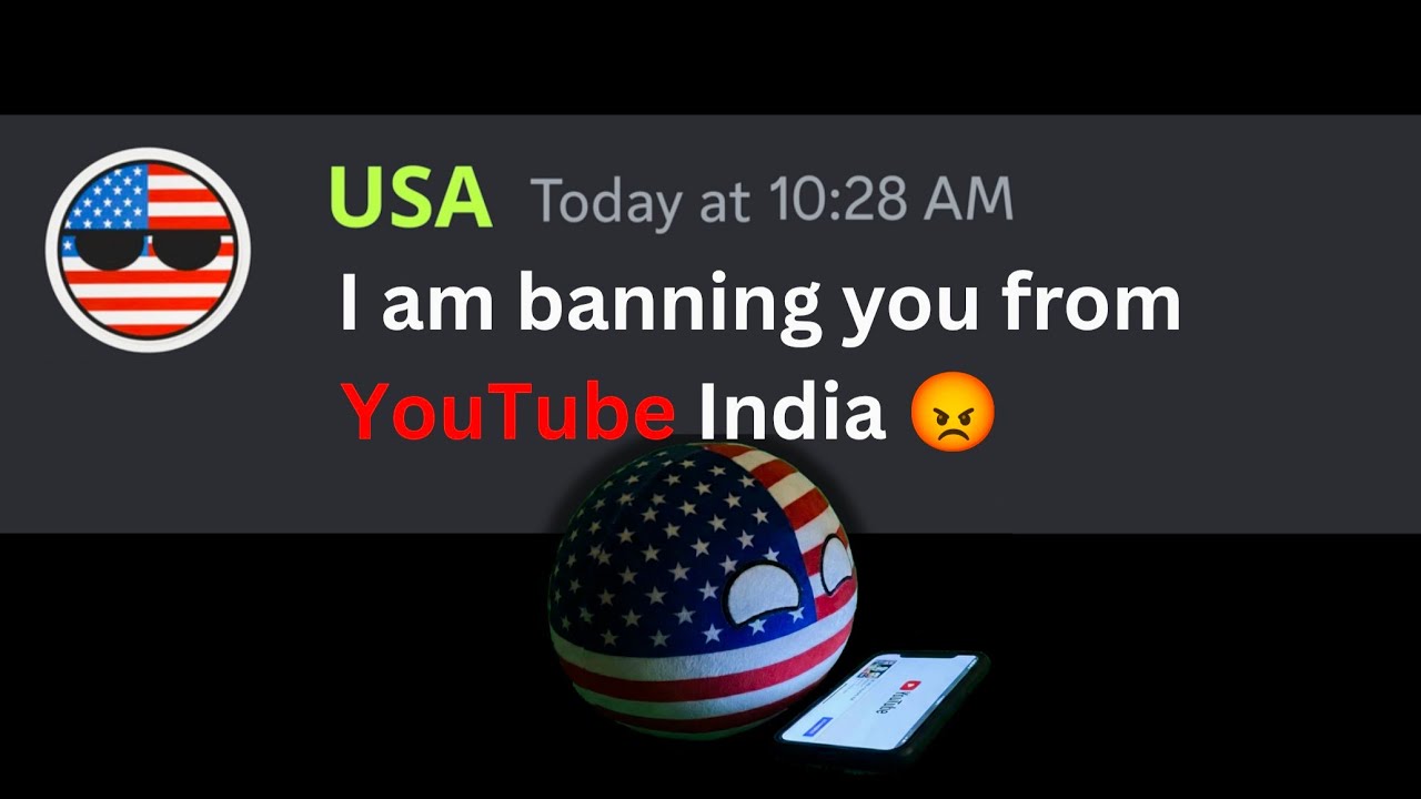 USA vs India: Who REALLY Rules YouTube? 😳🔥 (Countryballs Skit)