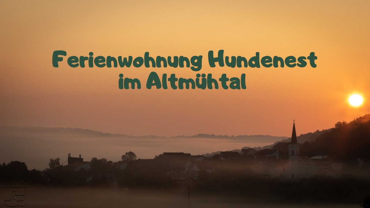 Rundgang: Ferienwohnung Hundenest im Altmühtal in Badanhausen - Bayern - Urlaub mit Hund