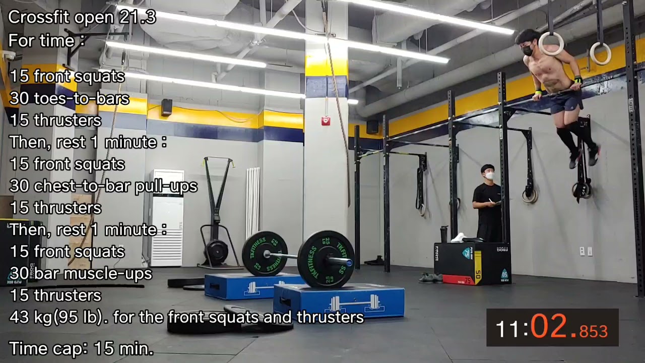 CrossFit Open 21.3 + 21.4 | 다연우 아빠 크로스핏
