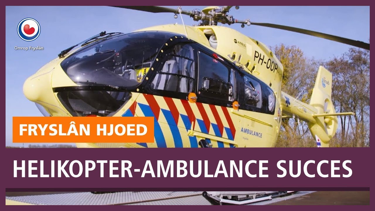 REPO: Helikopter-ambulance is een groot succes