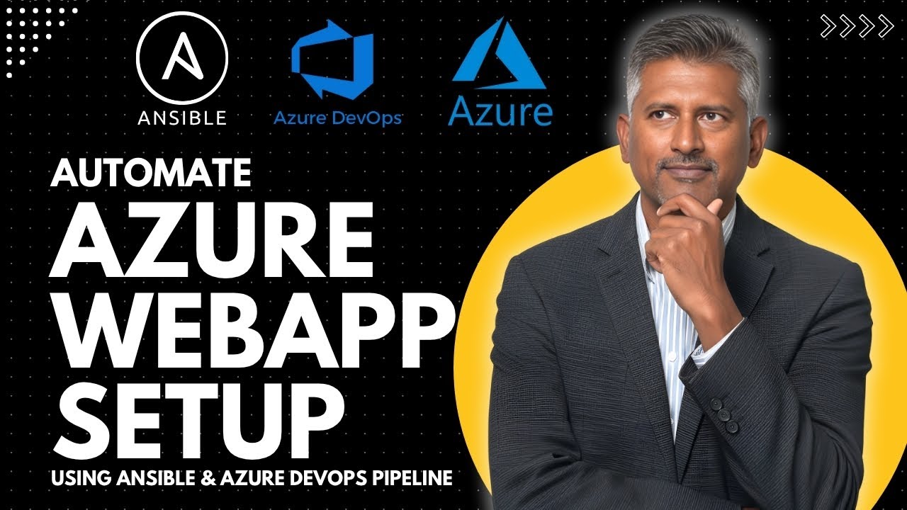How to Automate Azure WebApp setup using Ansible & Azure DevOps pipeline | Ansible Azure Automation