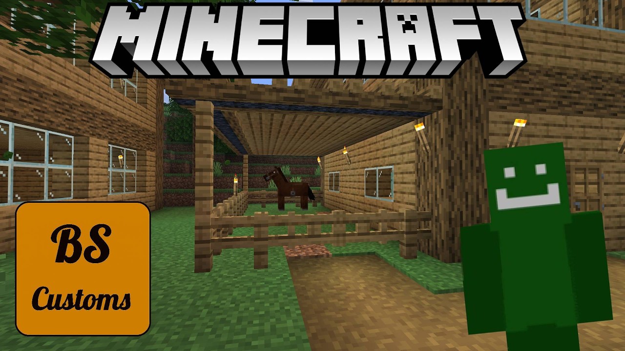 Ep 16 of Minecraft Java Survival and I built my horse a house