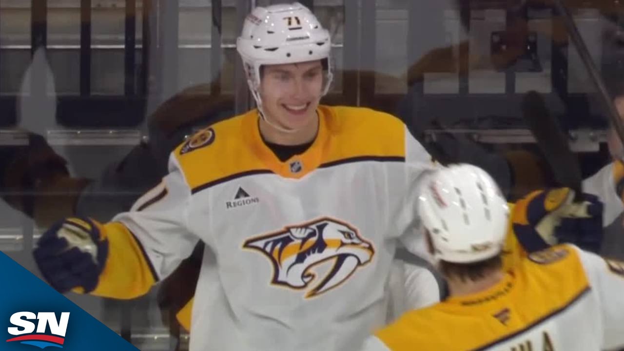 Predators' Matthew Wood Rips His First Career NHL Goal Vs. Flyers