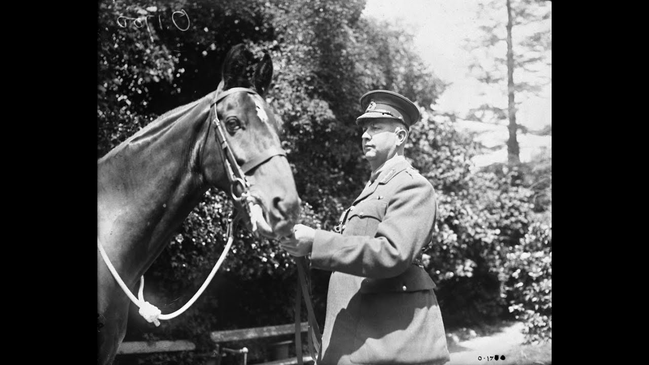 Sir Arthur Currie and Brocklebank in the Great War