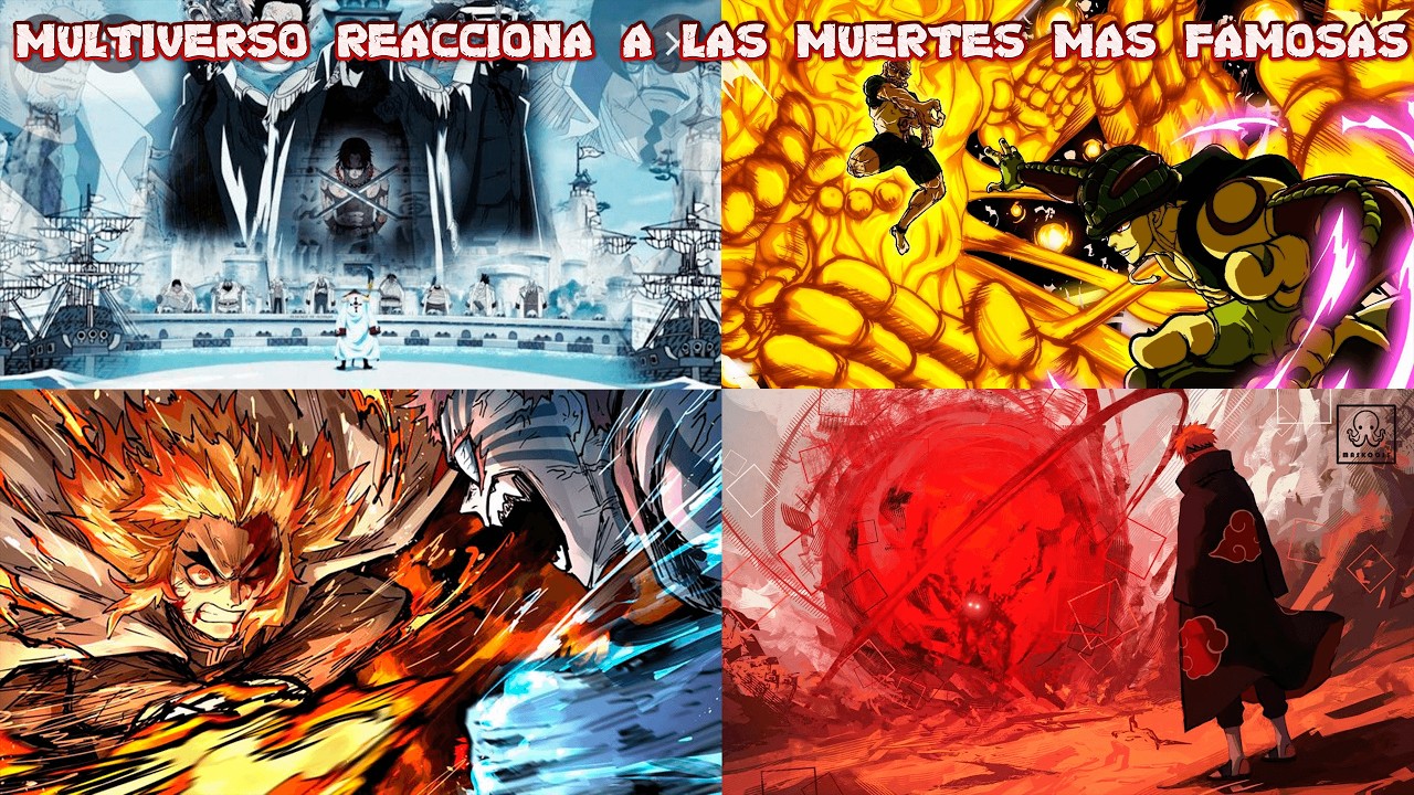 Multiverso reacciona a las muertes mas famosas Capítulos 11 al 20