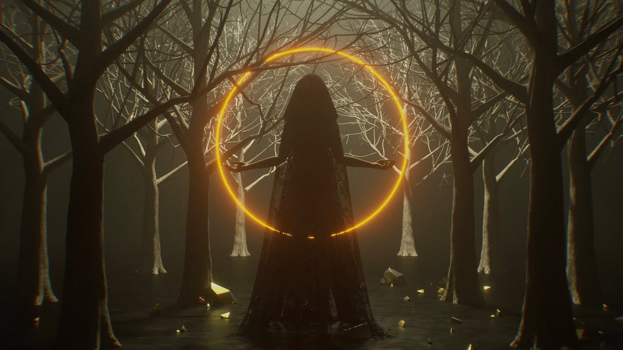 X3LL & Miyoki - Ancient Fire (lyrics visualizer)