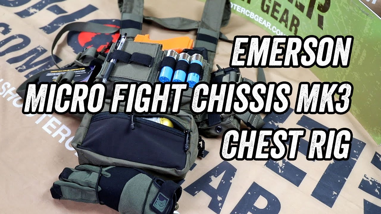 Emerson Micro Fight Chissis MK3 Chest Rig #EM2961