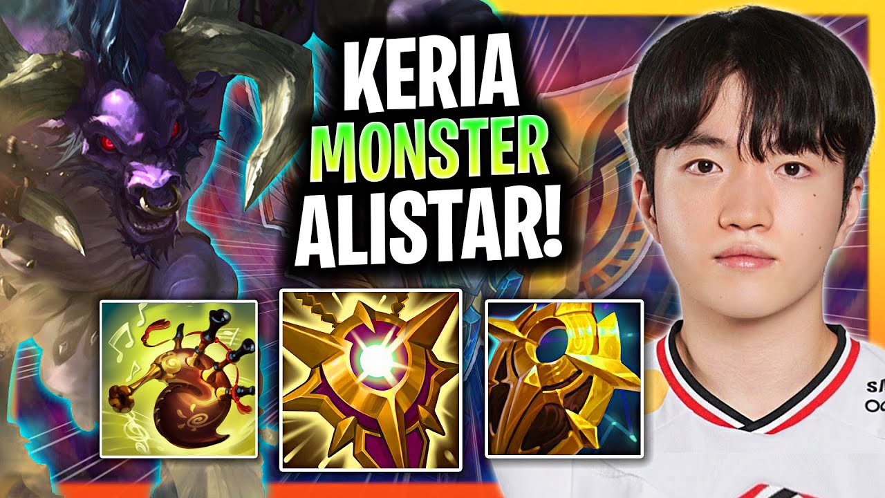 KERIA IS A MONSTER WITH ALISTAR! | T1 Keria Plays Alistar Support vs Elise! Season 2026