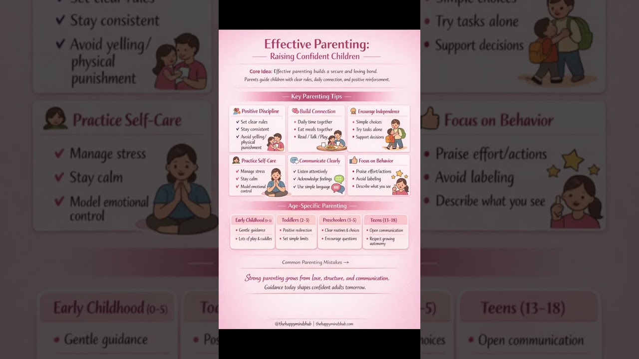 Top Tips for Effective Parenting!