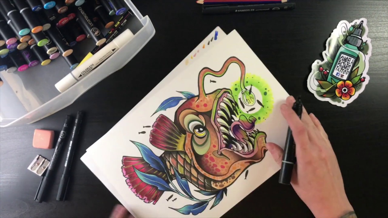 Abyssal Dwellers by Candela with Chameleon Markers