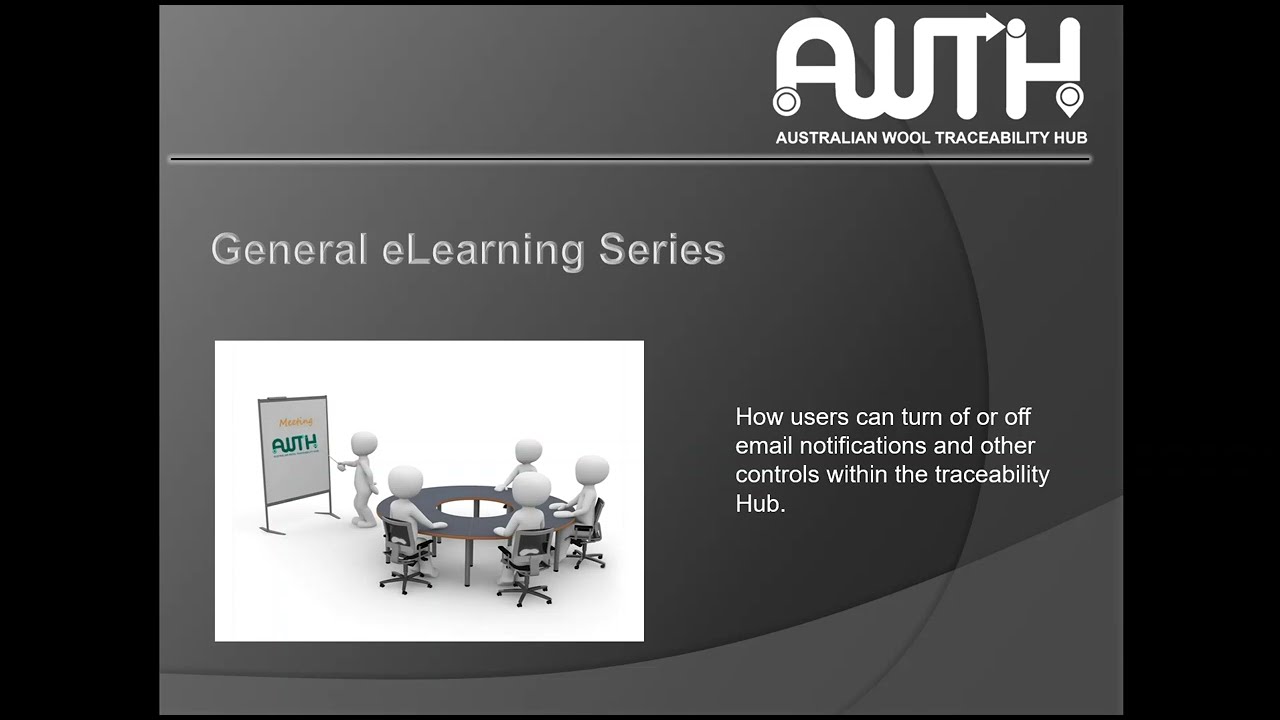 General &ndash; Managing Notifications in the AWTH