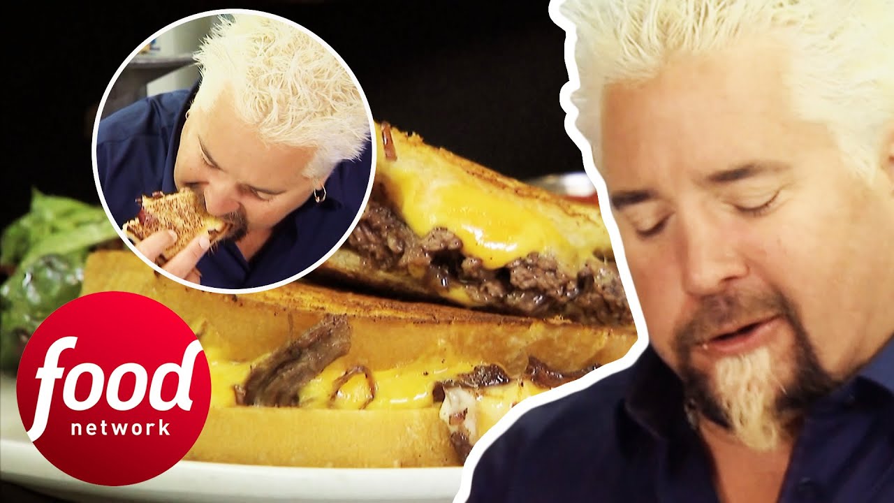 Guy Fieri Amazed By Asian Kitchen Putting A Twist On American Classics! | Diners, Drive-Ins & Dives
