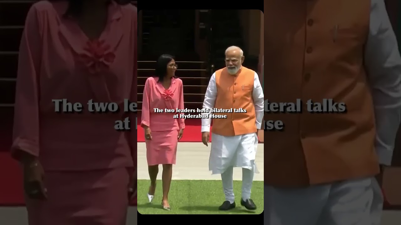 PM Modi Meets Venezuela&rsquo;s Acting President | India-Venezuela Ties Get Stronger