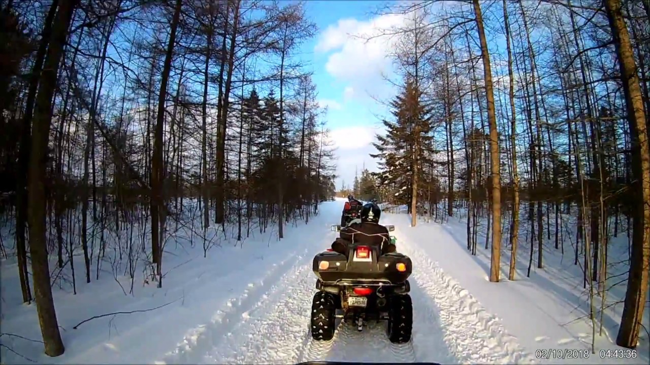 Ride vtt Beauce hiver 2018