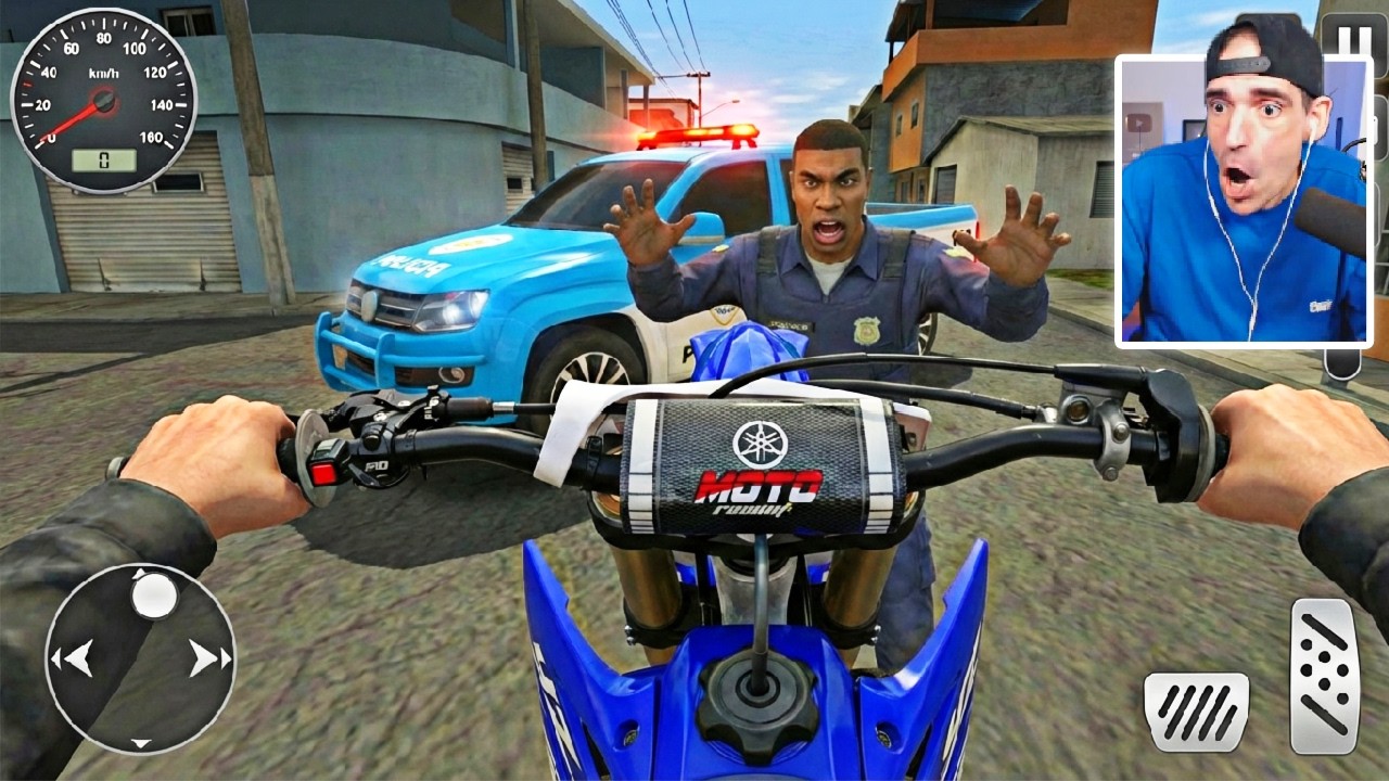 ME ROBÉ LA MOTO MÁS CARA FRENTE A LA POLICÍA EN  ELITE AUTO BRASIL 🚨🇧🇷