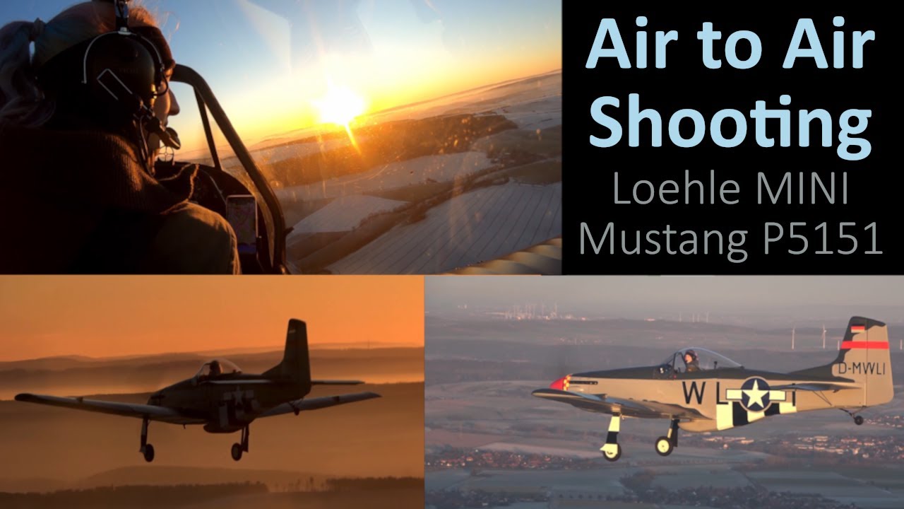 Air to Air Shooting with Loehle MINI MUSTANG