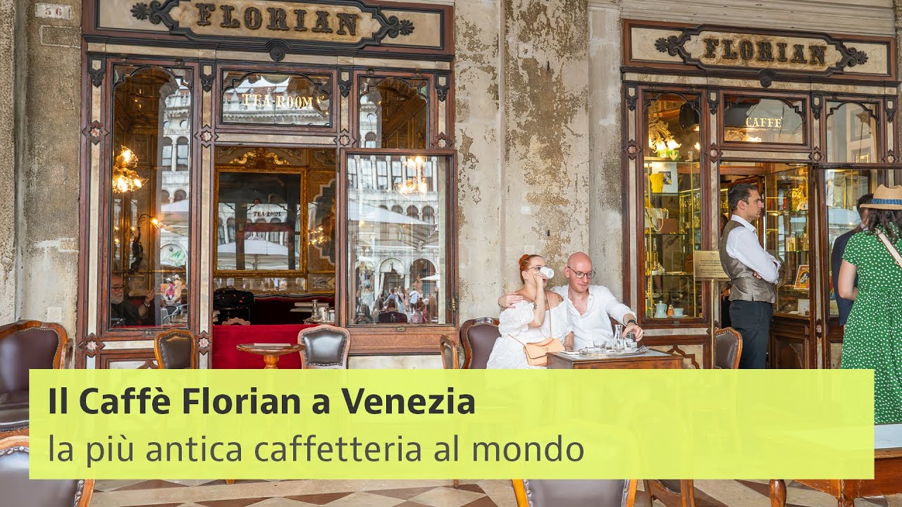 Il Caffè Florian a Venezia: la più antica caffetteria al mondo
