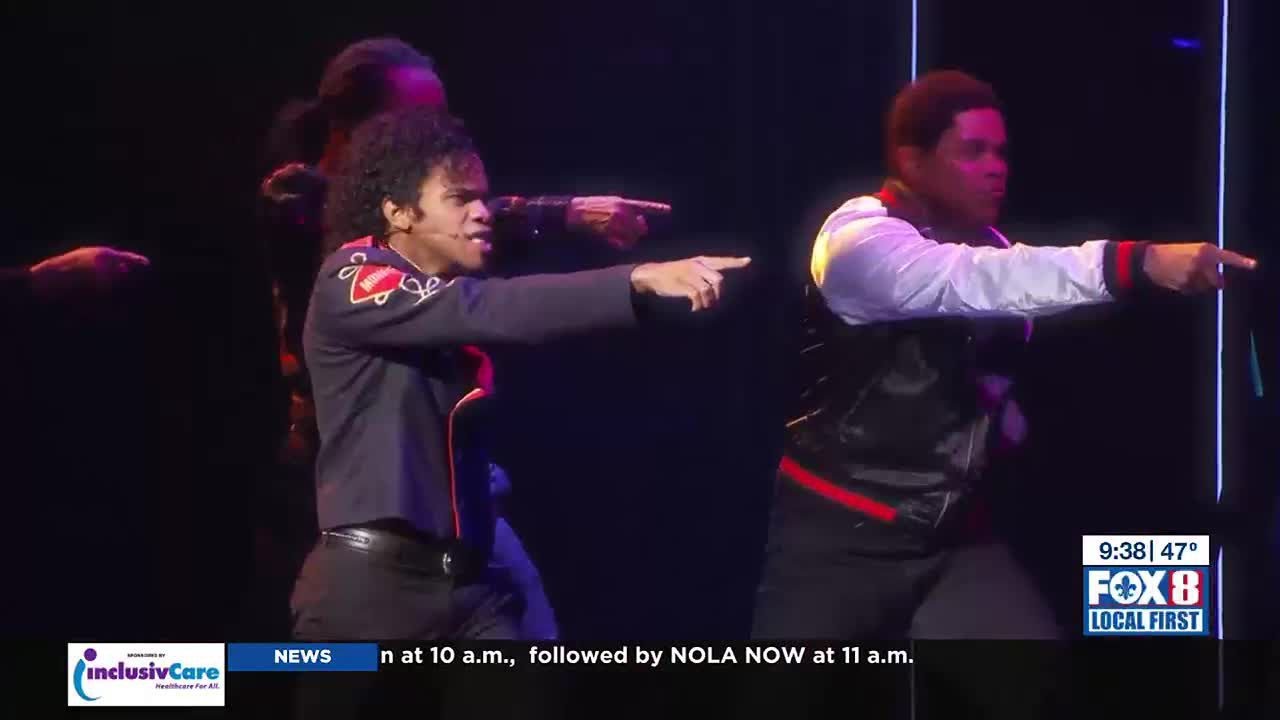 MJ takes over New Orleans Saenger Theatre w/Roman Banks