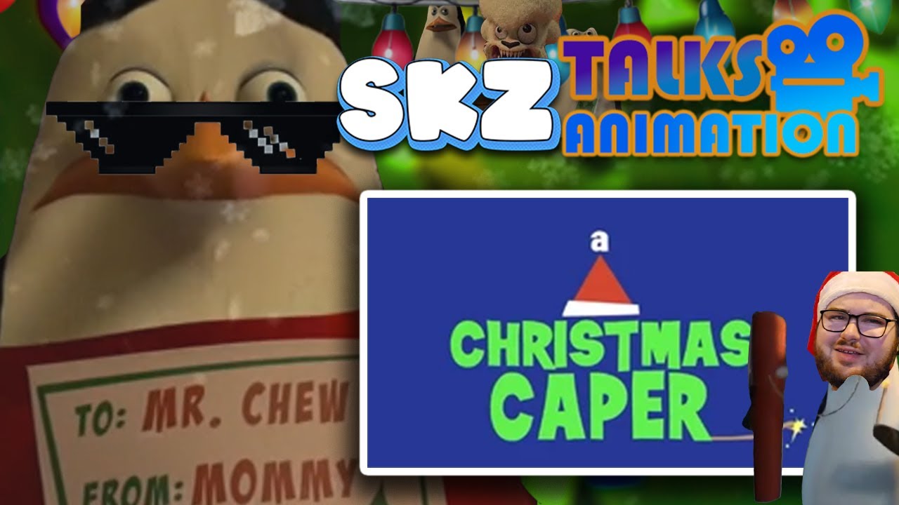 MERRY CRIMEMAS!! - (Madagascar The Christmas Caper 2005) - SKZ Talks Animation