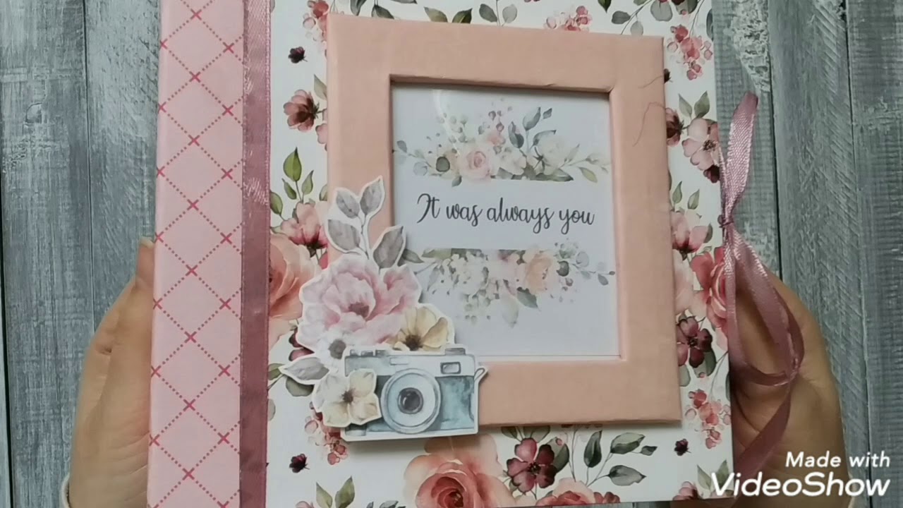 Beginner mini album 6x6 | It was always you | 2021 | DIY Gift idea