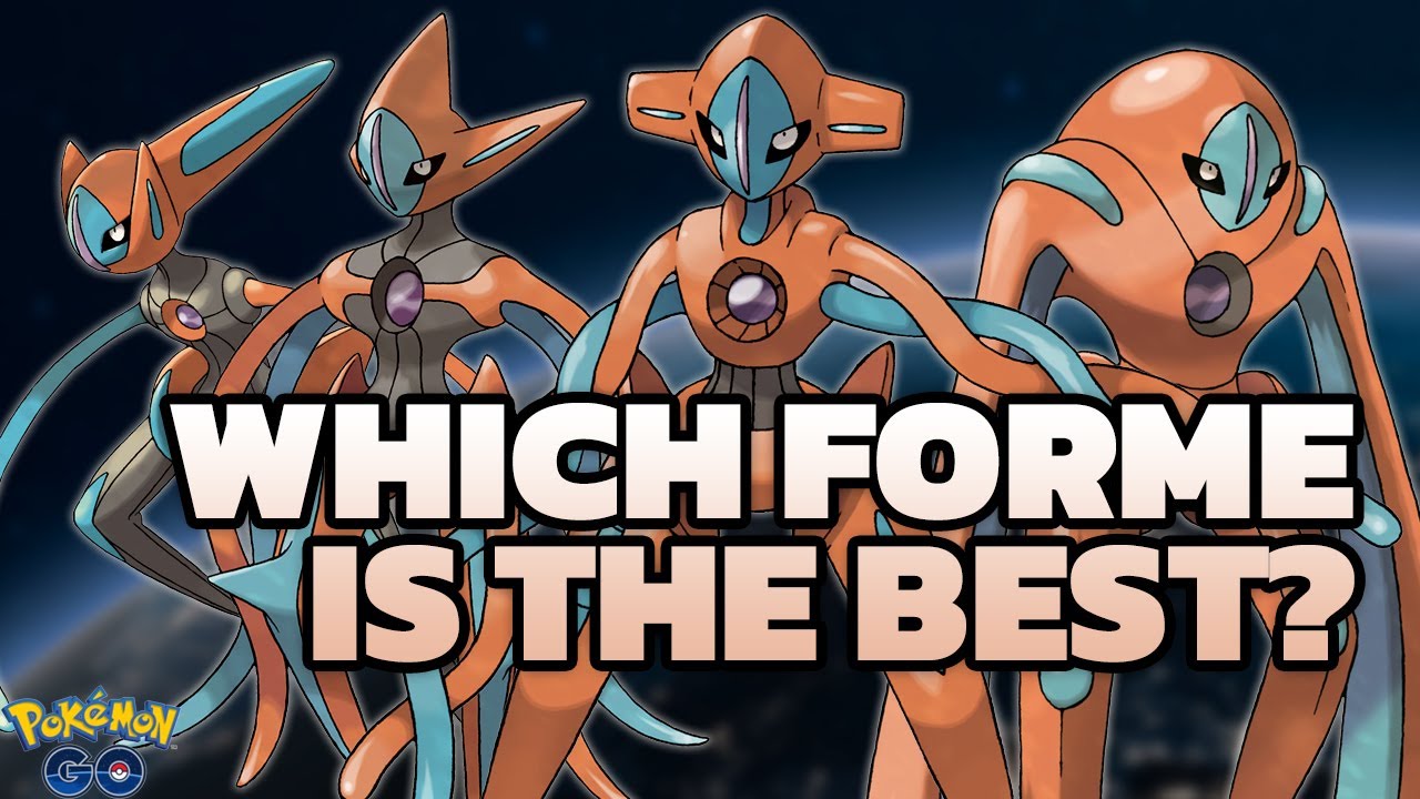 WHICH DEOXYS FORME IS THE BEST??  Pok&eacute;mon GO Deep Dive!