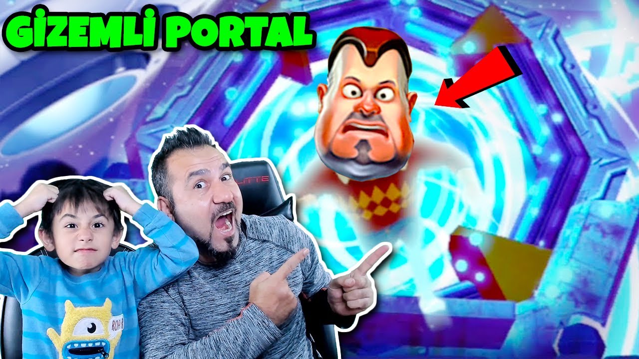SAKALLI KOMŞUNUN GİZEMLİ PORTAL CİHAZI! İKİZİNİ GÖRDÜK! | DARK RIDDLE OYNUYORUZ