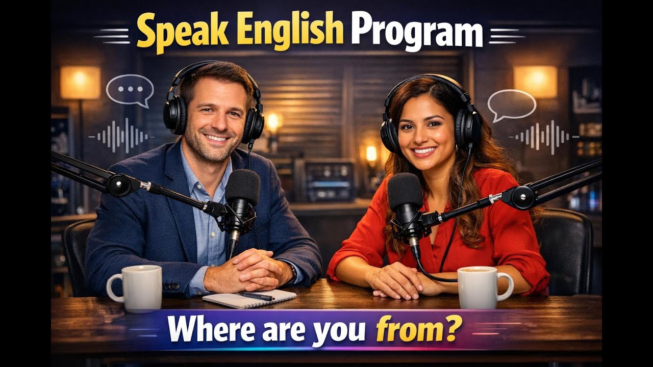 Learn English quickly with podcast | Where are you from? | Episode 10