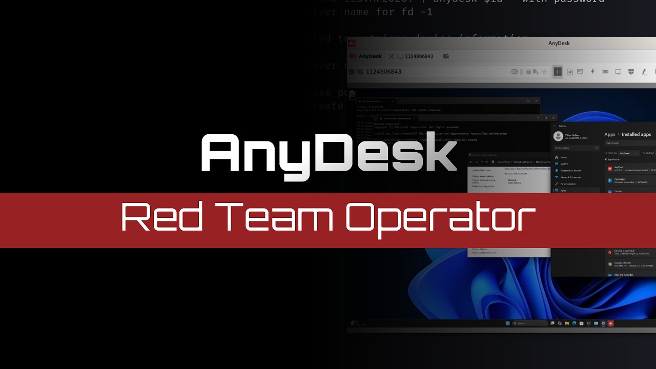 AnyDesk | Graphical (RAT-like) Persistence