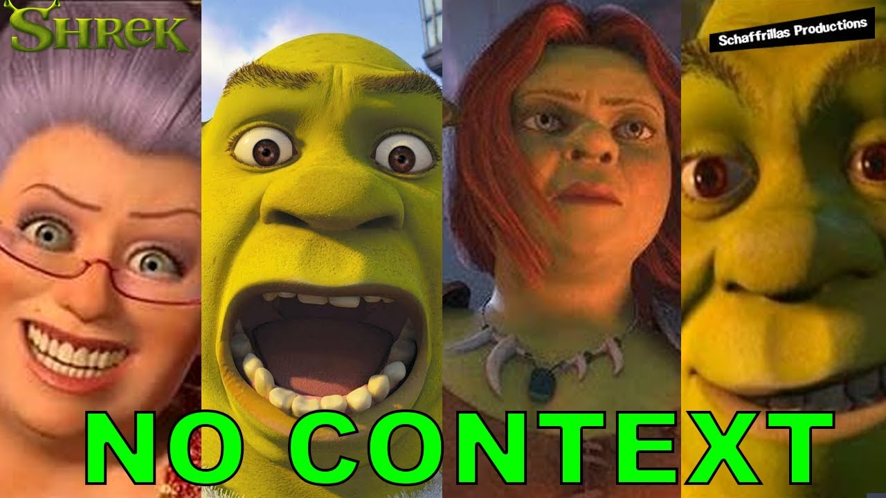 Schaffrillas Out of Context: The Shrek Saga (Part 1)