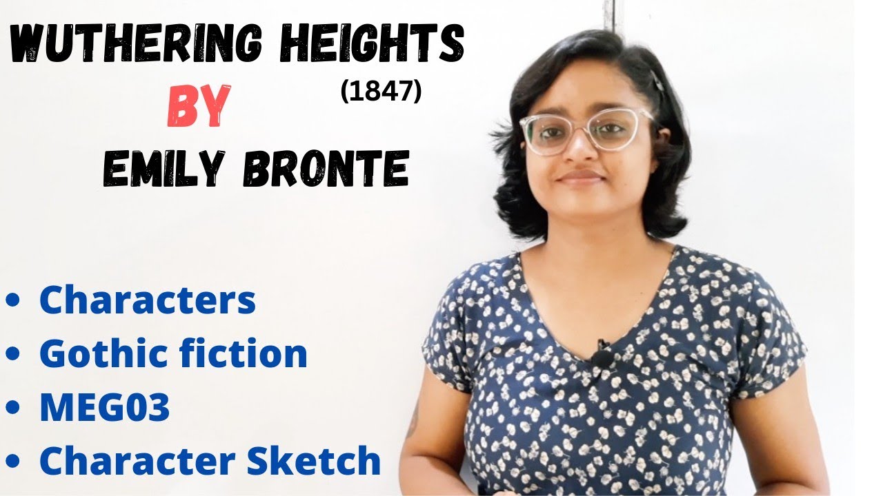 Wuthering Heights by Emily Bronte characters | chart | relationships | character sketch notes| ignou