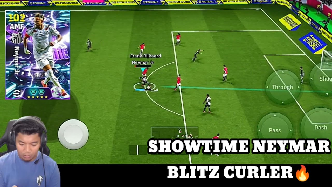 SHOWTIME NEYMAR BLITZ CURLER OP JUGA BOSS! EFOOTBALL 26 MOBILE