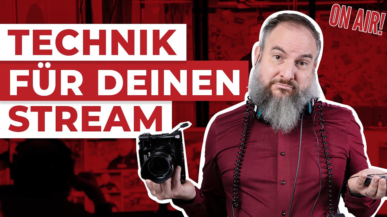 Vortrag Livestream – Diese Technik brauchst du wirklich!