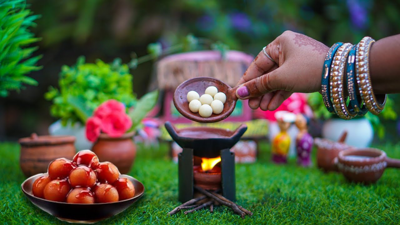 Mini Bread Gulabjamun 🍨🍨😋 #minicocinar #gulabjamun #gulabjamunrecipe