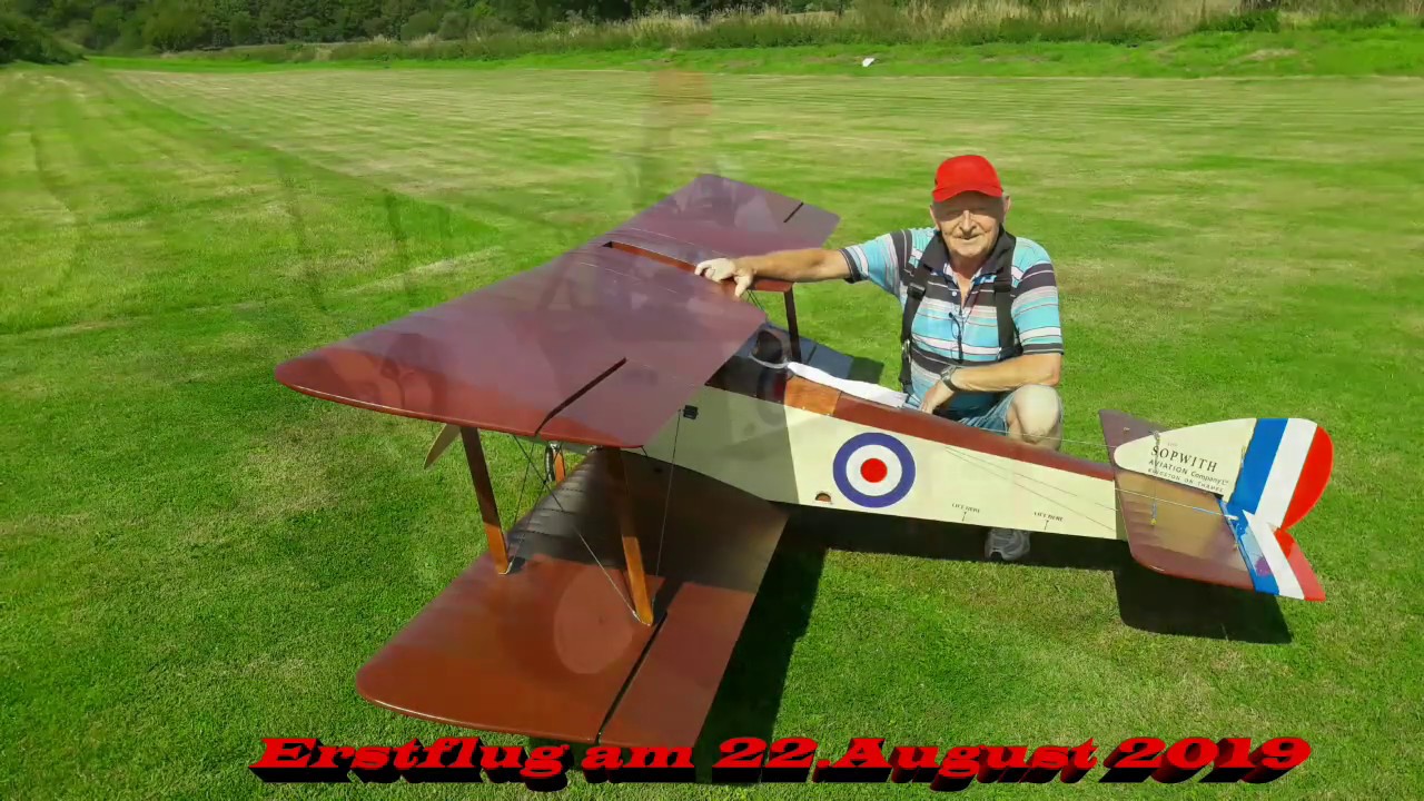 Valach VM R5-250 Erstflug Sopwith Pup Dädalus Essen