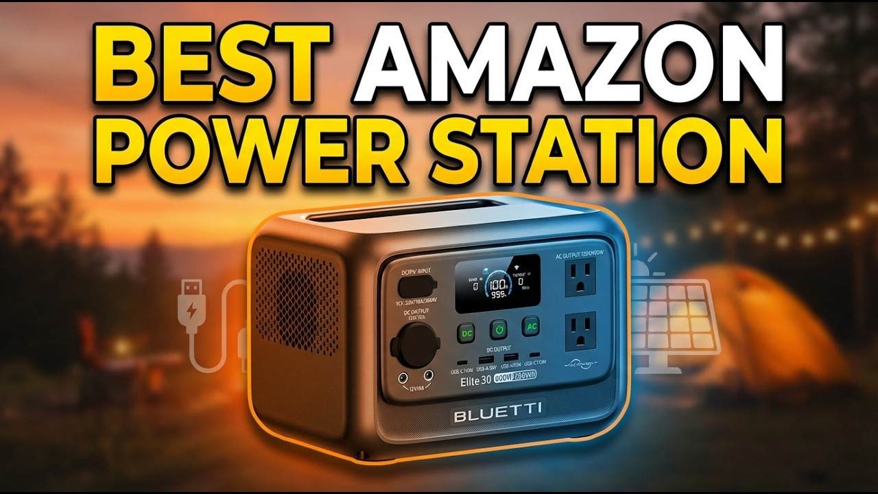 Best Amazon Power Station 2026: Top 13 Portable Power Stations for Camping & Emergency Backup