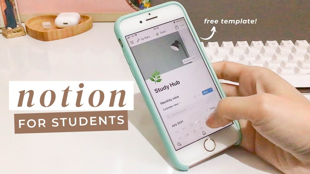 How to organize for school with Notion in 2026 + FREE TEMPLATE