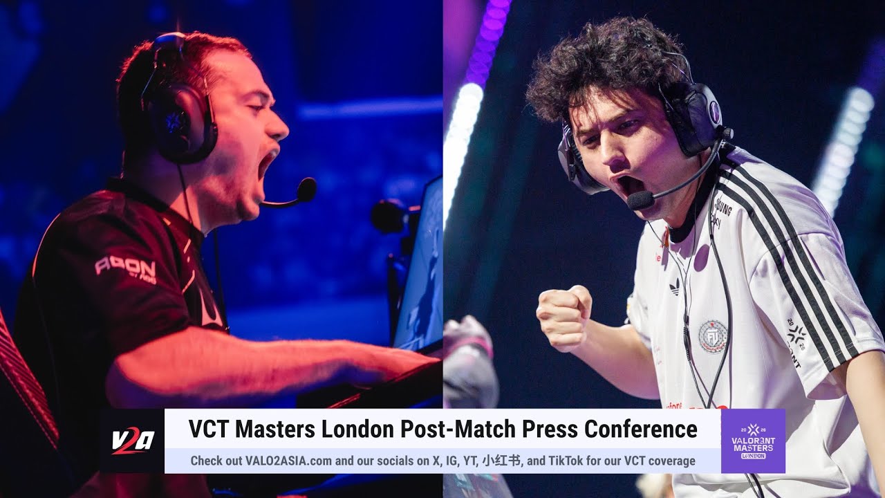 [G2 & FUT] Post-Match Press Conference at VALORANT Masters London