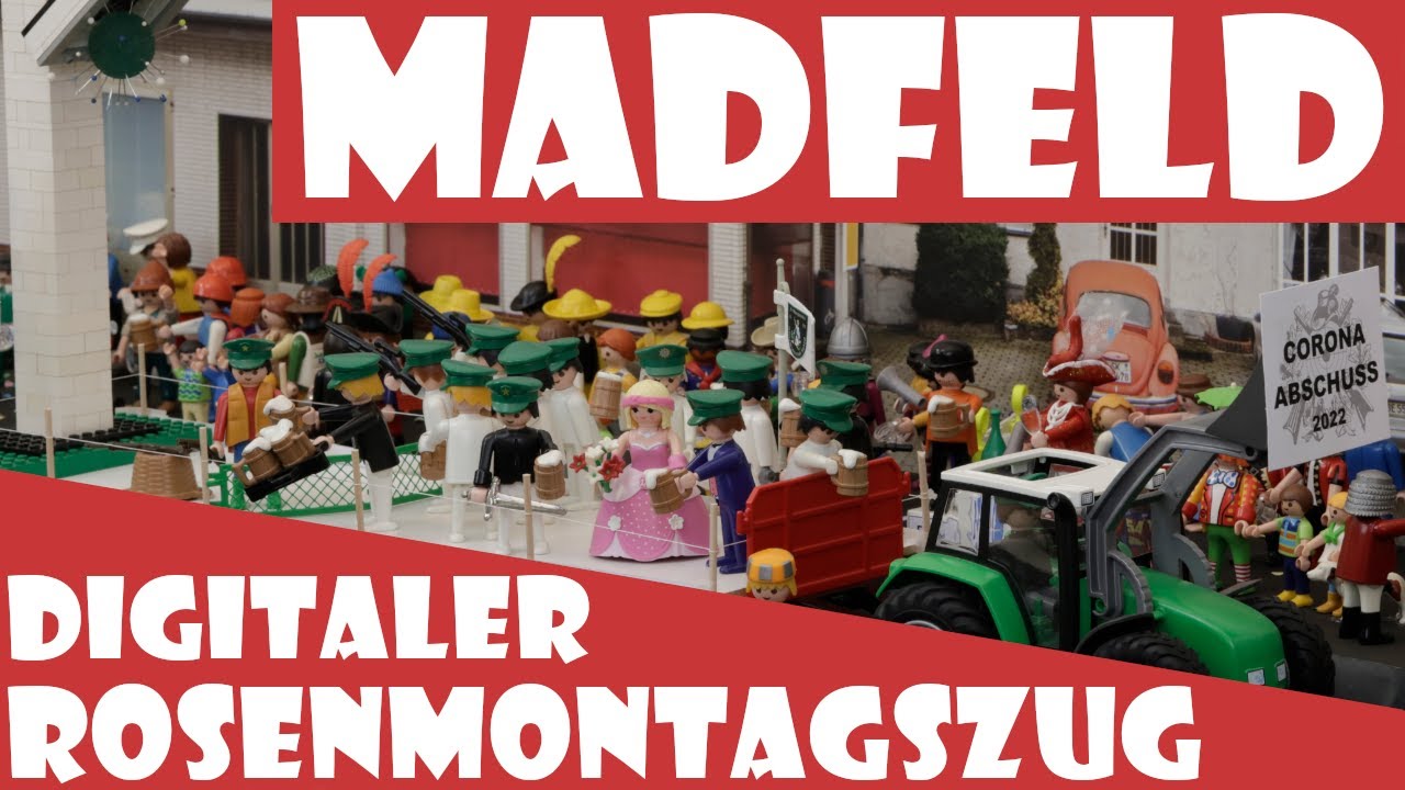 Digitaler Rosenmontagszug Madfeld 2022