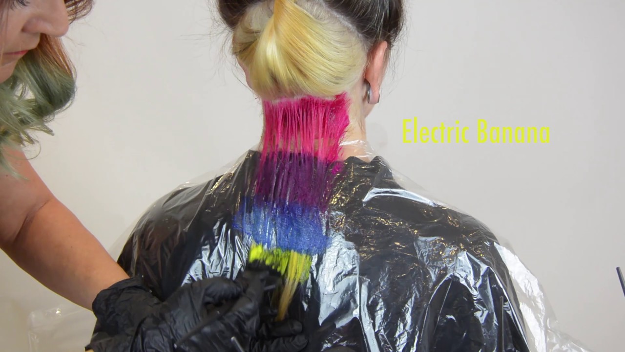 Comment réussir sa coloration Manic Panic #3 Rainbow Hair