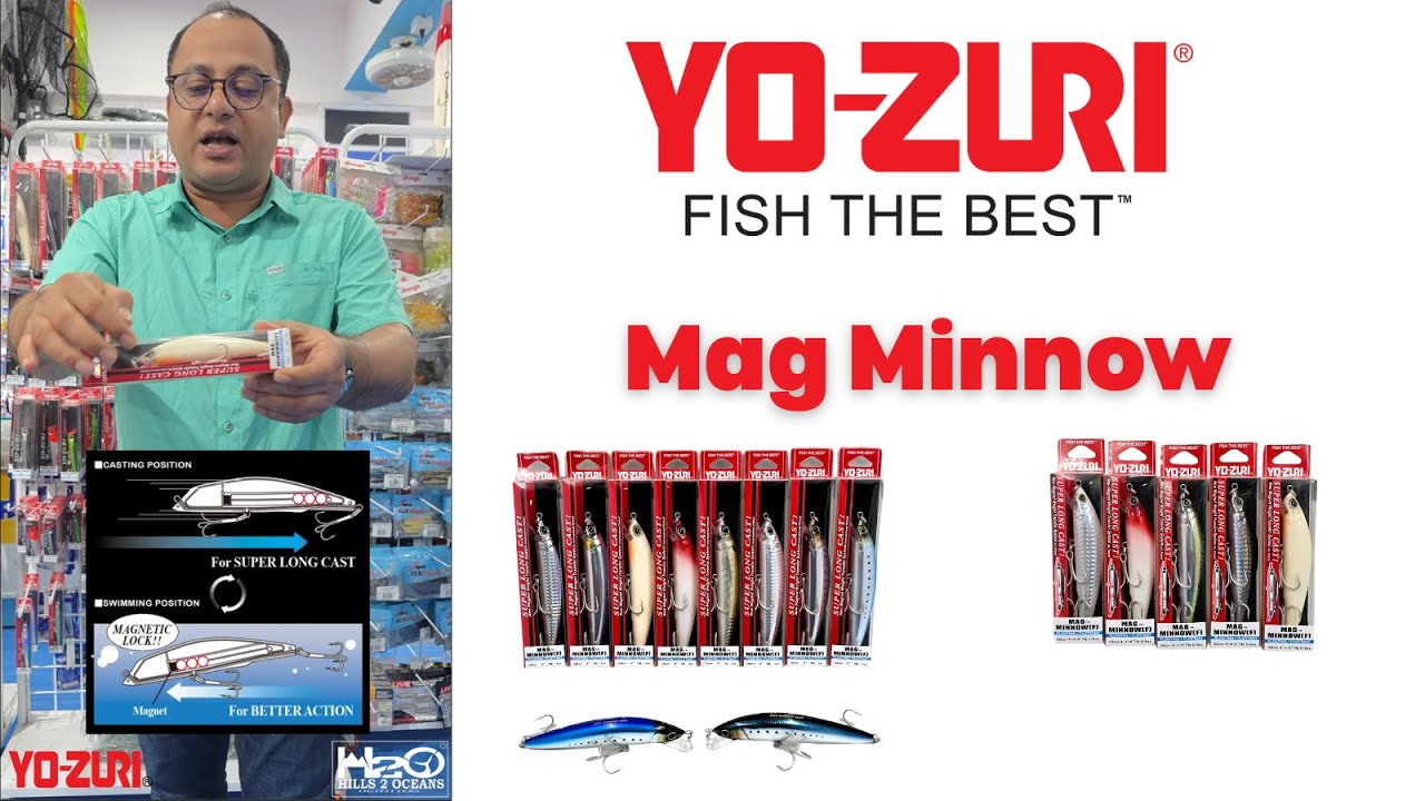 The Long Cast Wonder Minnow: Meet the new Yo-Zuri MAG Minnow